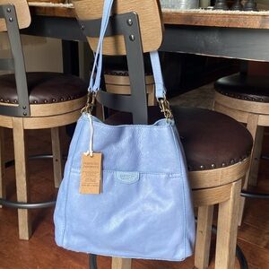 NWT American Leather Co. double strap purse.